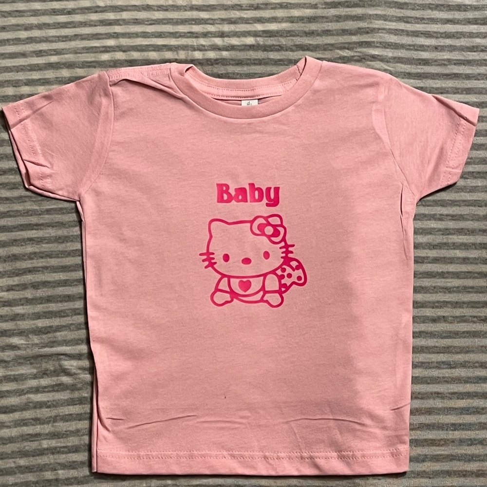 Pink hello kitty kids t-Shirt